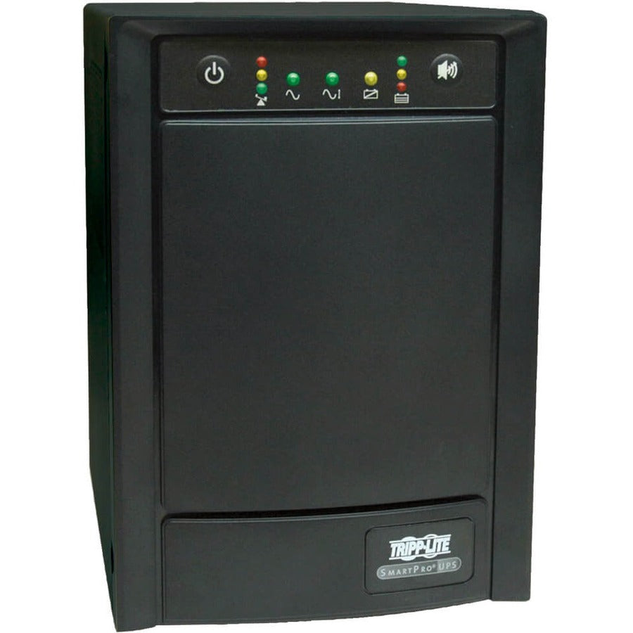 Tripp Lite by Eaton SmartPro 120V 1.05kVA 650W Line-Interactive Sine Wave UPS, Tower, Network Card Options, USB, DB9, 8 Outlets - Battery Backup - SMART1050SLT