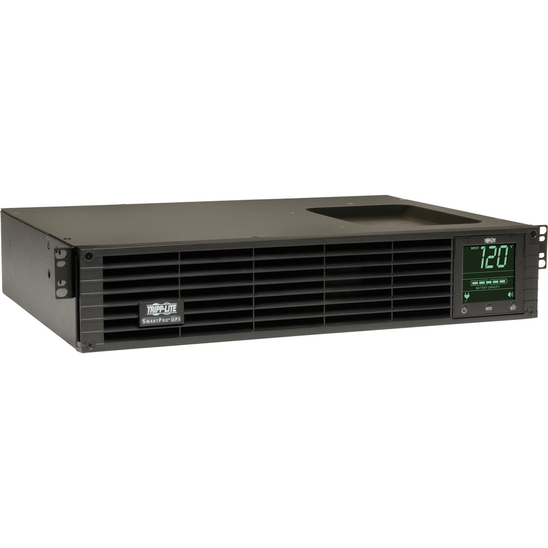 Tripp Lite by Eaton UPS SmartPro 1500VA 1350W 120V Line-Interactive Sine Wave UPS - 8 Outlets Network Card Option LCD USB DB9 2U Rack/Tower - SMART1500RM2U