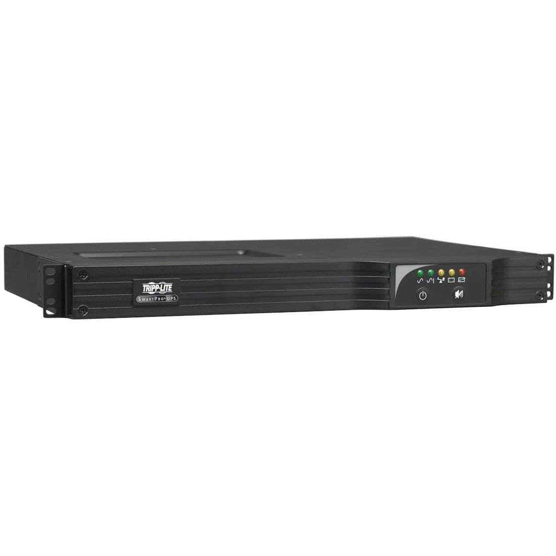 Tripp Lite by Eaton SmartPro 120V 1kVA 800W Line-Interactive Sine Wave UPS, Network Card Option, USB, DB9, 6 Outlets, 1U Rack/Vertical - SMART1000RM1U