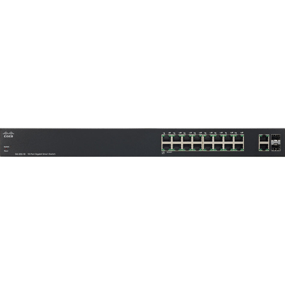 Cisco SG200-18 Gigabit Smart Switch - SLM2016T-NA