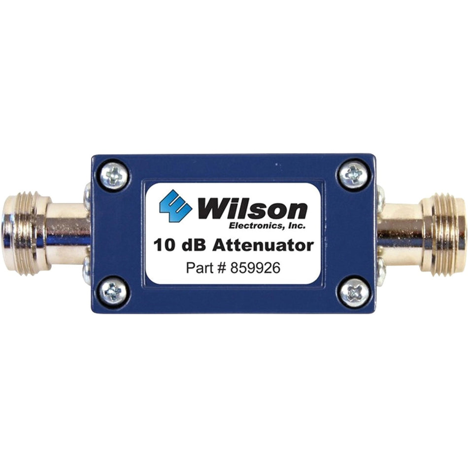 Wilson 10 dB Cellular Signal Attenuator, 50 Ohm (N Female Connectors) - 859926