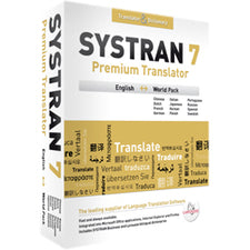 Systran v.7.0 Premium Translator English-World Language Pack - Complete Product - 1 User - Standard - P7-1-EN-W-DVD