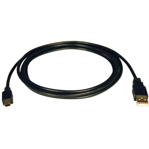 Eaton Tripp Lite Series USB 2.0 A to Mini-B Cable (A to 5Pin Mini-B, M/M), 3 ft. (0.91 m) - U030-003