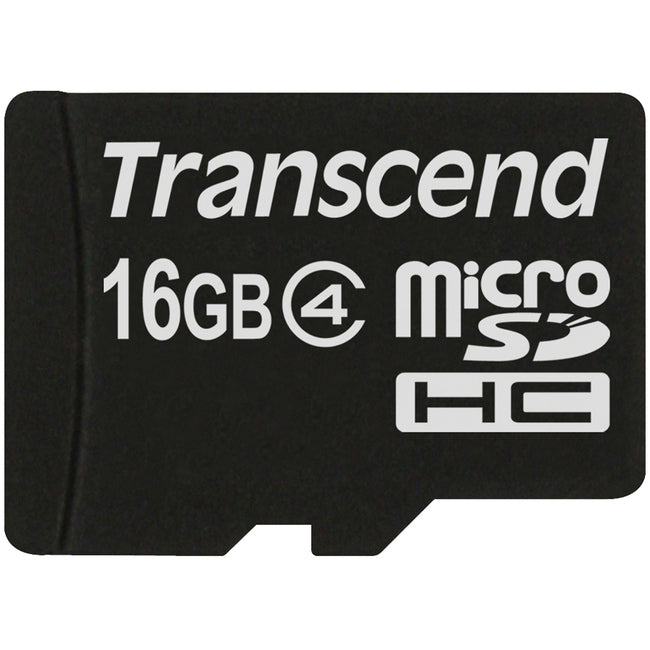 Transcend TS16GUSDC4 16 GB Class 4 microSDHC - TS16GUSDC4