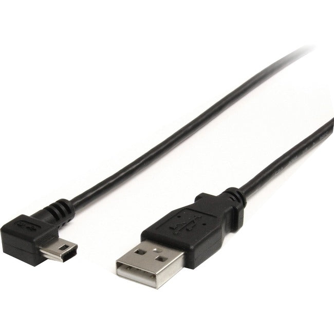 StarTech.com 6 ft Mini USB Cable - A to Right Angle Mini B - USB2HABM6RA