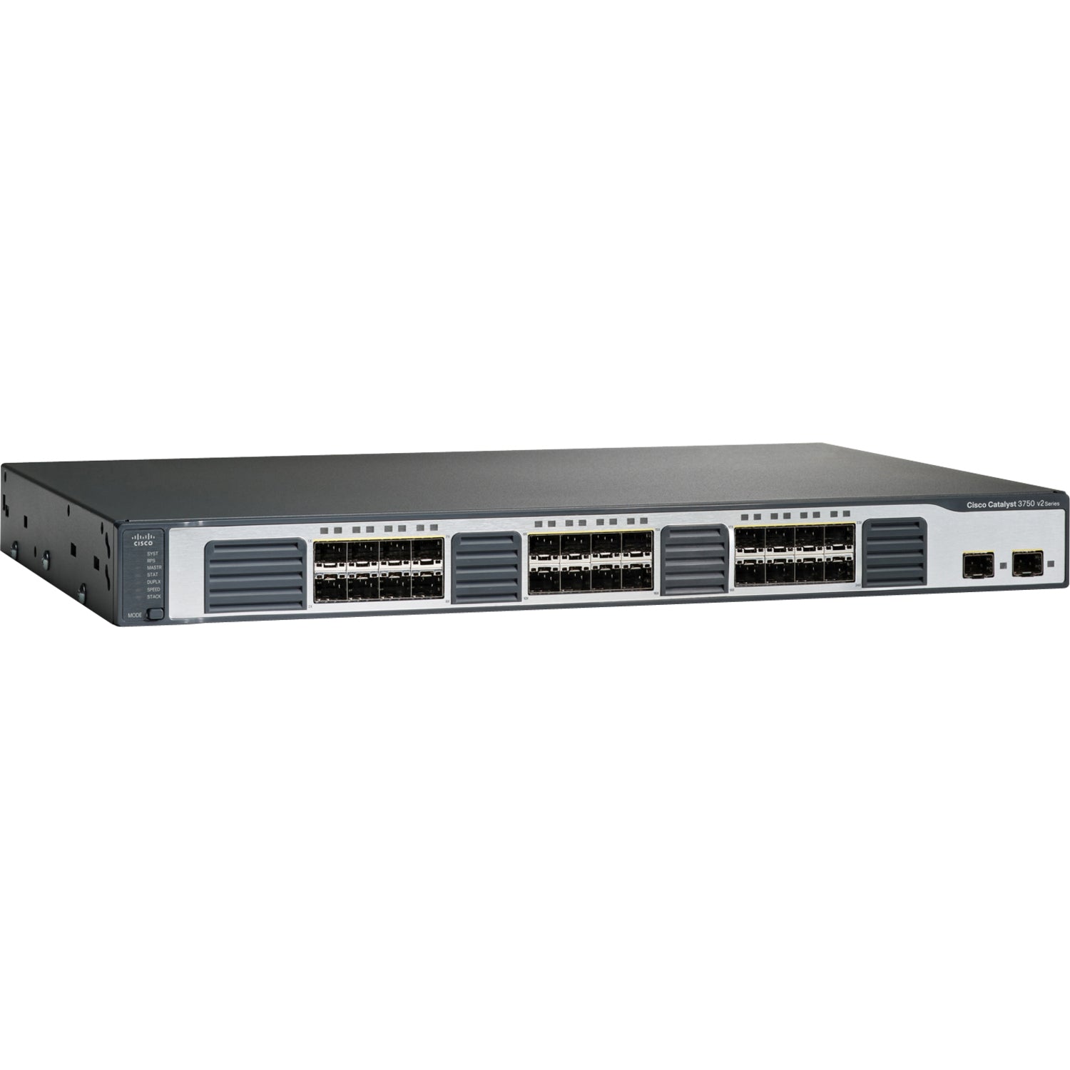 Cisco Catalyst 3750V2-24FS Layer 3 Switch - WS-C3750V2-24FS-S