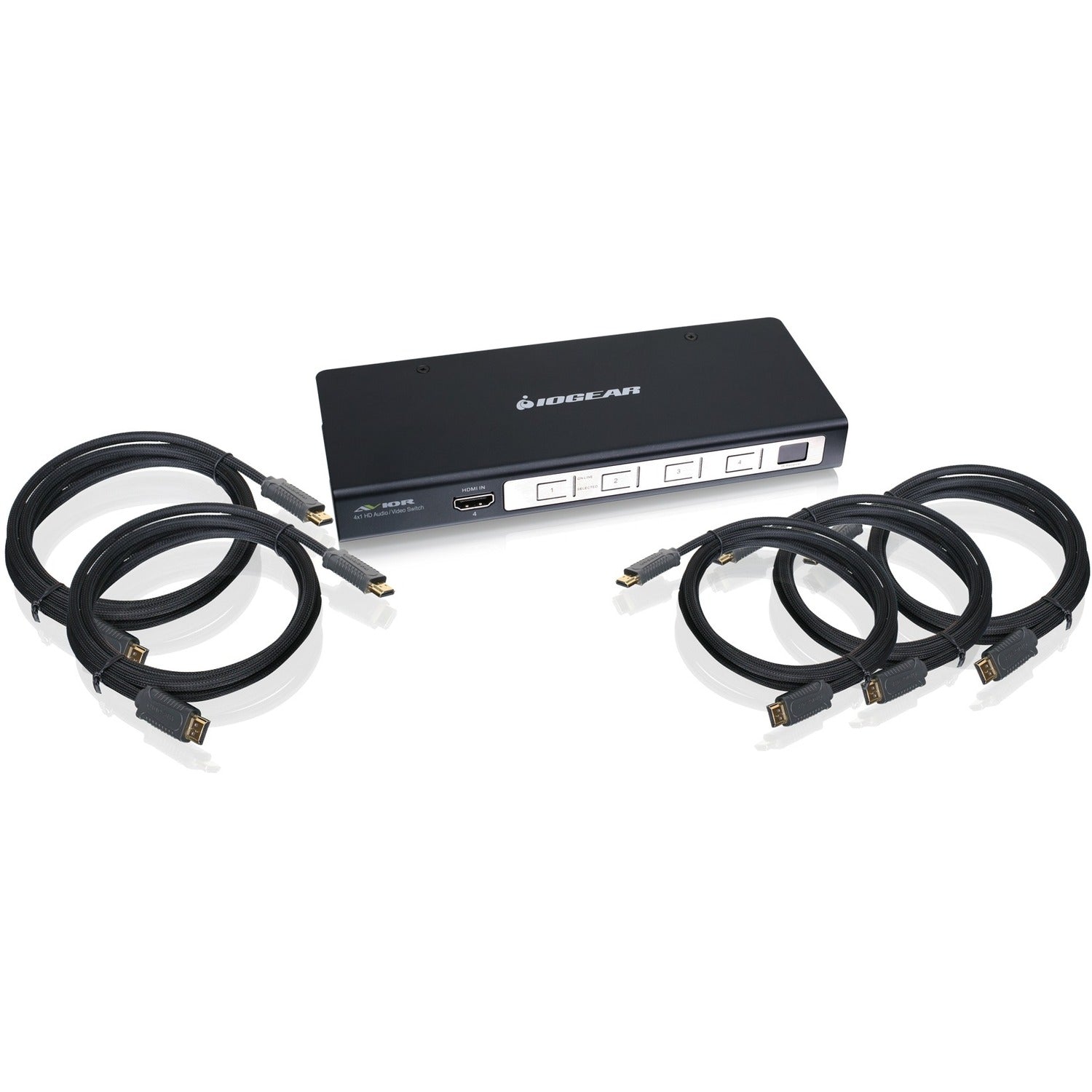 IOGEAR HDMI Switch - GHDSW4KIT