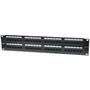 Intellinet Network Solutions 48-Port Rackmount Cat6 UTP 110/Krone Patch Panel, 2U - 560283