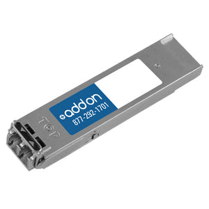 AddOn HP JD504A Compatible TAA Compliant 10GBase-LR XFP Transceiver (SMF, 1310nm, 10km, LC, DOM) - JD504A-AO