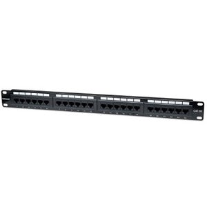 Intellinet Network Solutions 24-Port Rackmount Cat5e UTP 110/Krone Patch Panel, 1U - 513555