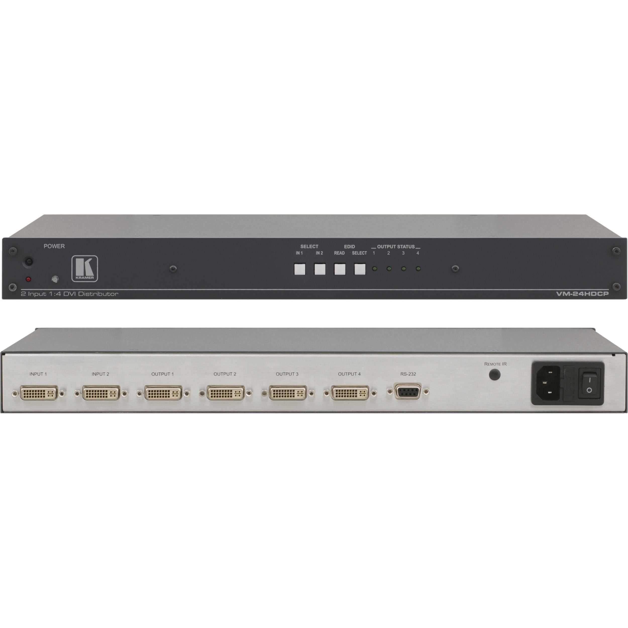 Kramer DVI Splitter - VM-24HDCP