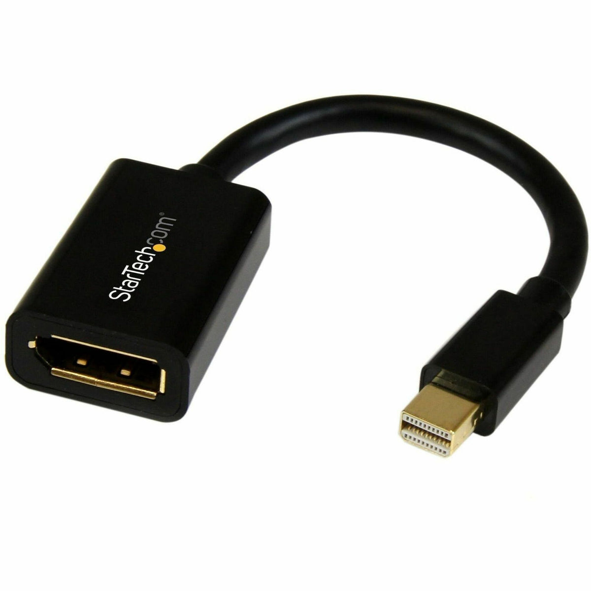 StarTech.com Mini DisplayPort to DisplayPort Adapter, 4K x 2K Video, Ultra HD Mini DP to DP Converter, mDP to DP 1.2 Adapter, Male/Female - MDP2DPMF6IN