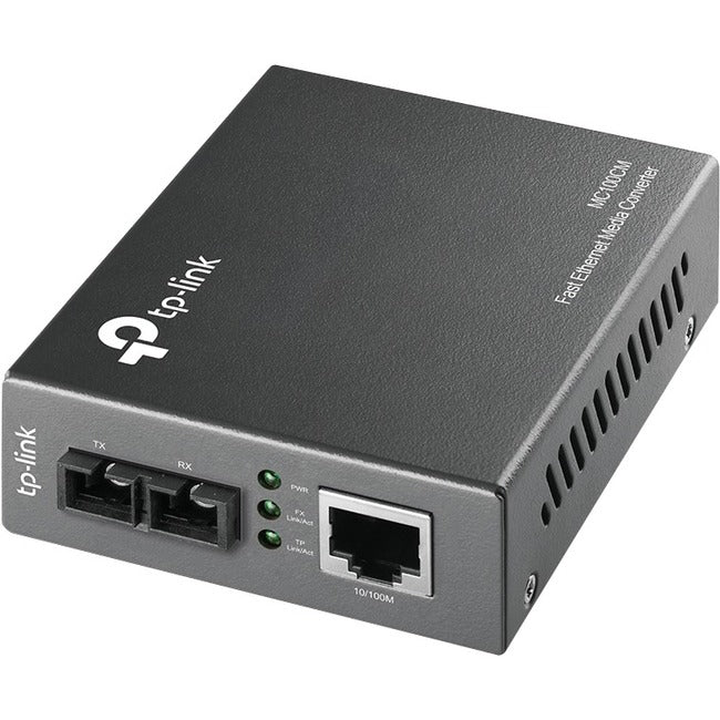 TP-LINK MC100CM - Fast Ethernet SFP to RJ45 Fiber Media Converter - MC100CM