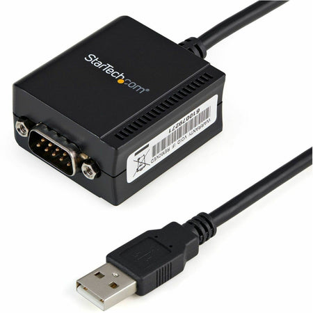 StarTech.com 1 Port FTDI USB to Serial RS232 Adapter Cable with COM Retention - ICUSB2321F