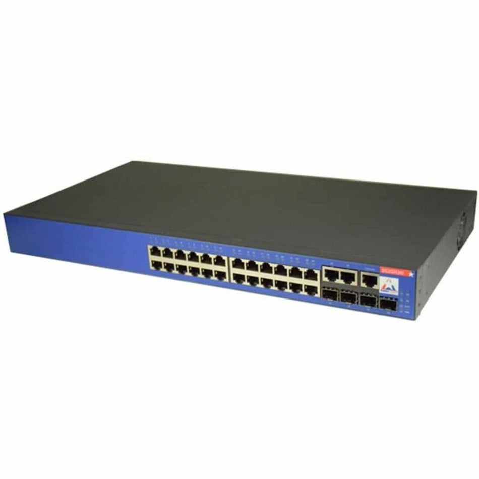 Amer Networks 22 port + 4 port 1000Base-T/SFP Gigabit Managed Layer 2 Switch SS2GR26i - SS2GR26I