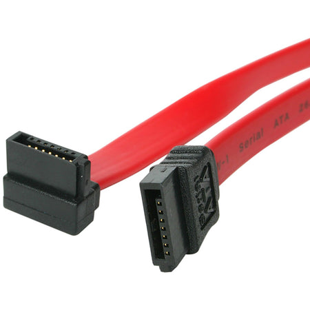 StarTech.com 12in SATA to Right Angle SATA Serial ATA Cable - SATA12RA1