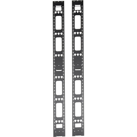 Tripp Lite by Eaton 42U Rack Enclosure Server Cabinet Vertical Cable Management Bars - SRVRTBAR