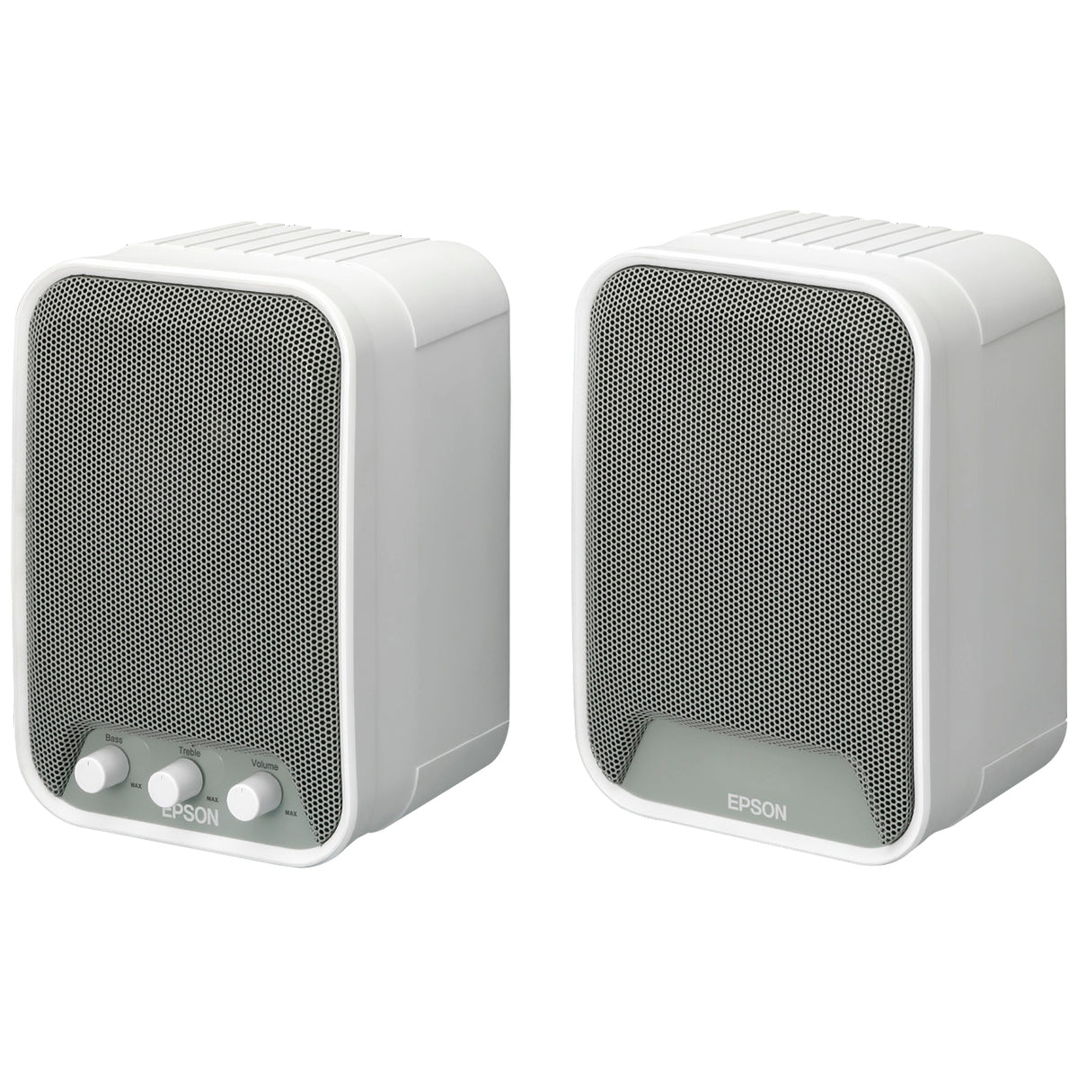 Epson ELPSP02 2.0 Speaker System - 30 W RMS - White - V12H467020