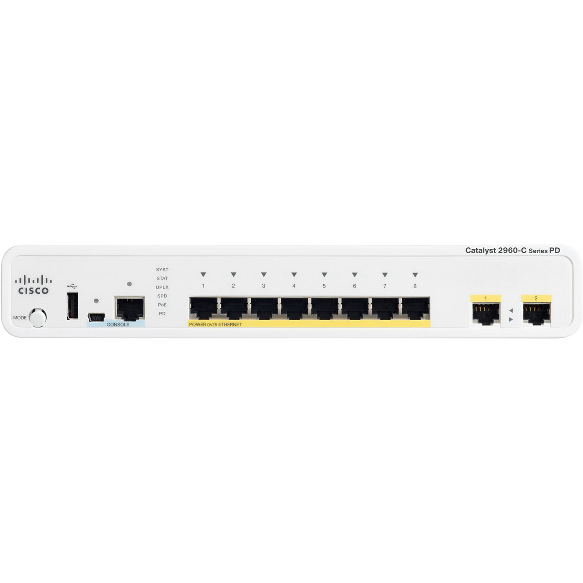 Cisco Catalyst 2960C Compact Ethernet Switch - WS-C2960CG-8TC-L