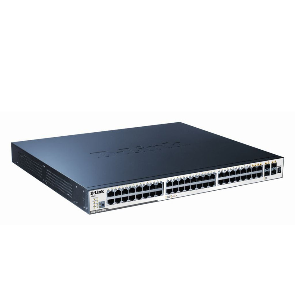 D-Link xStack DGS-3120-48PC Ethernet Switch - DGS-3120-48PC/SI