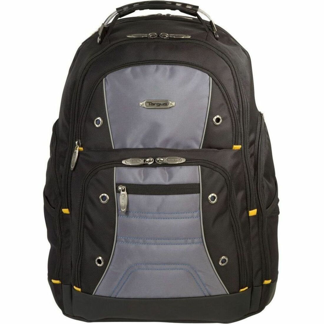 Targus Drifter II TSB239US Carrying Case Rugged (Backpack) for 17" Notebook - Black/Gray - TAA Compliant - TSB239US