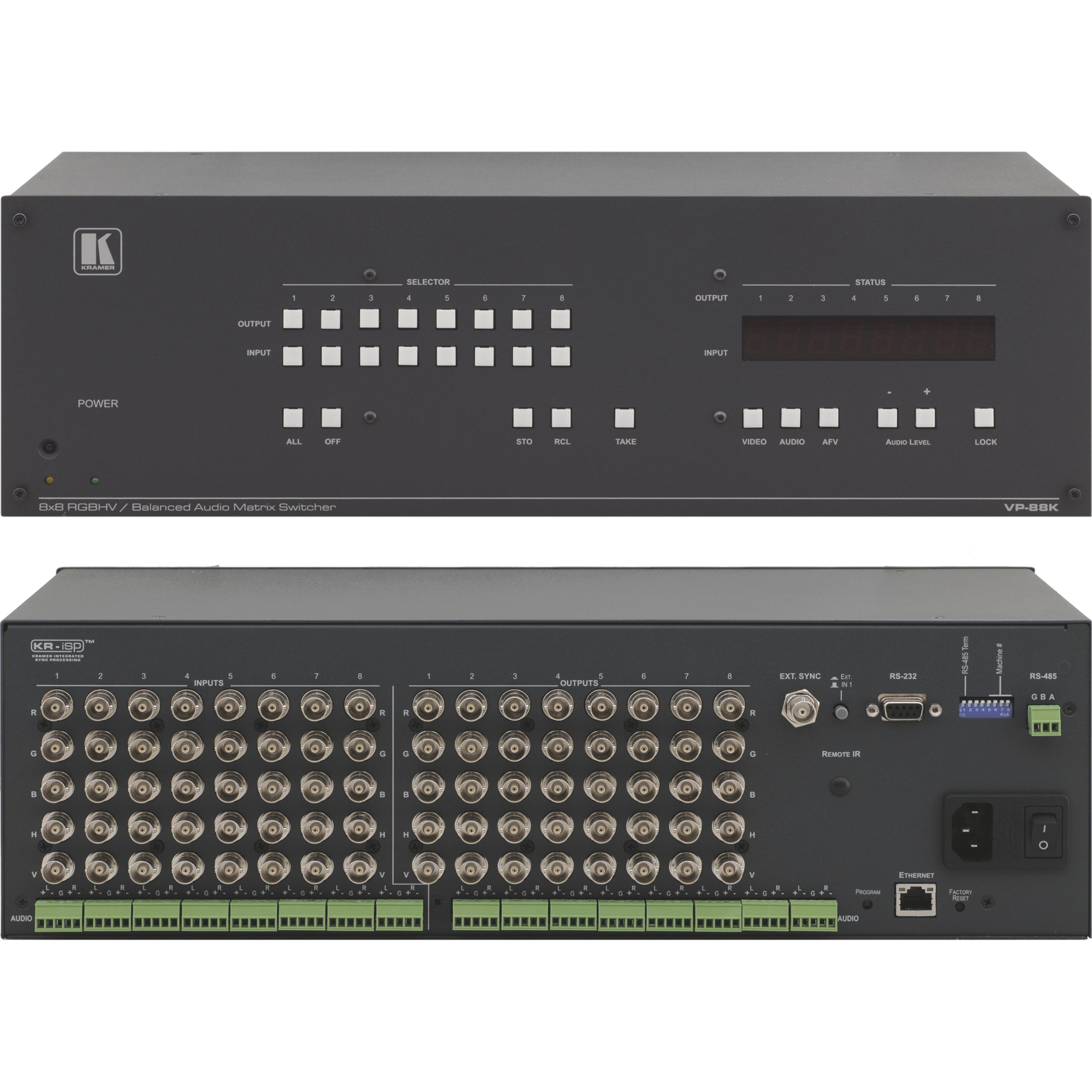 Kramer VP-88K Video Switch - VP-88K