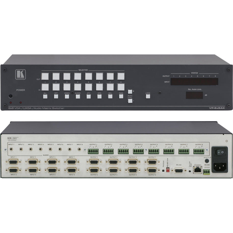 Kramer VP-8X8AK VGA Switch - VP-8X8AK