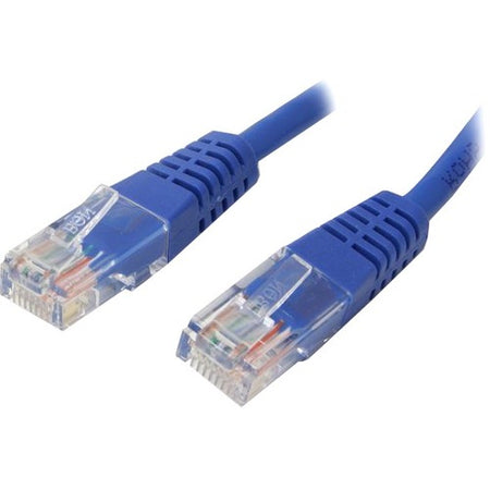 StarTech.com 8 ft Blue Molded Cat5e UTP Patch Cable - M45PATCH8BL