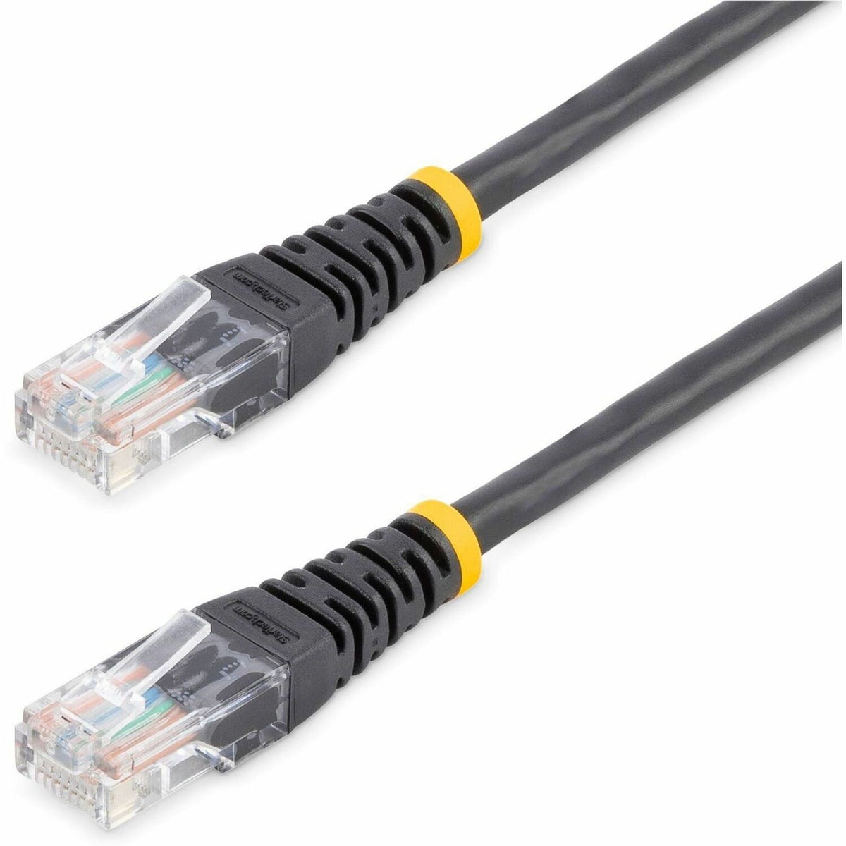 StarTech.com 10ft Black Molded Cat5e UTP Patch Cable - M45PATCH10BK