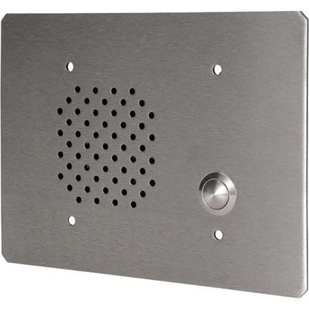 Quam 3-Gang Call-In Station, Vandal Resistant, Stainless Steel - CIS2/25