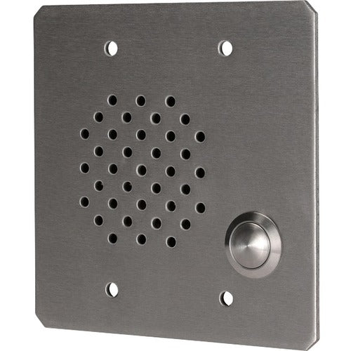 Quam 2-Gang Call-In Station, Vandal Resistant, Stainless Steel - CIS48