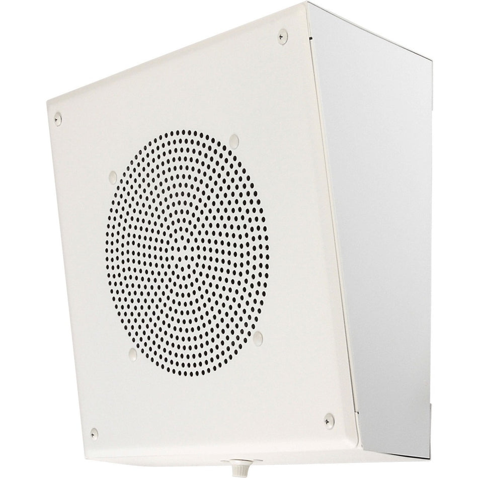 Quam Indoor Screw Mount, Surface Mount Speaker - 12 W RMS - White - TAA Compliant - SYSTEM3VC