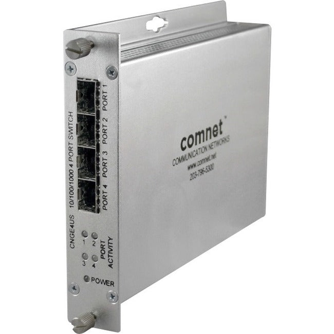 ComNet 10/100/1000 Mbps 4 Port Ethernet Unmanaged Switch - CNGE4US