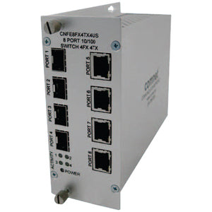 ComNet 10/100 Mbps Ethernet 8 Port Unmanaged Switch - CNFE8FX4TX4US