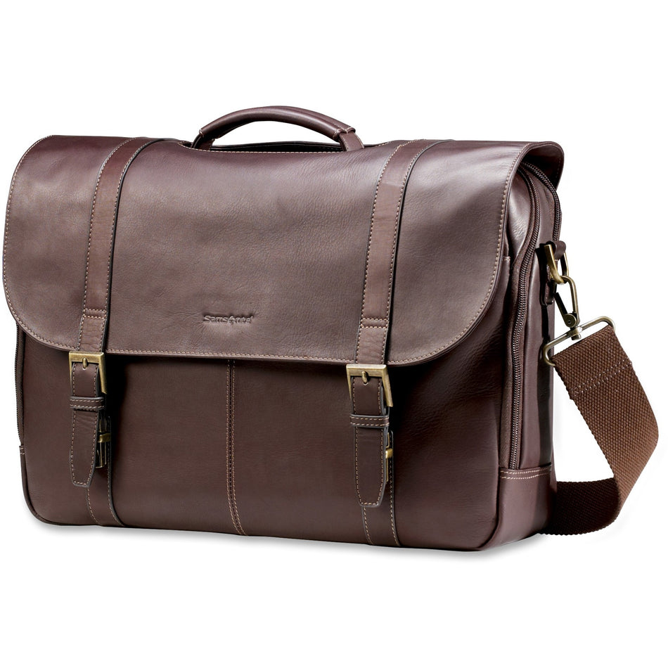 Samsonite 45798-1139 Carrying Case (Briefcase) for 15.6" Notebook - Brown - 45798-1139