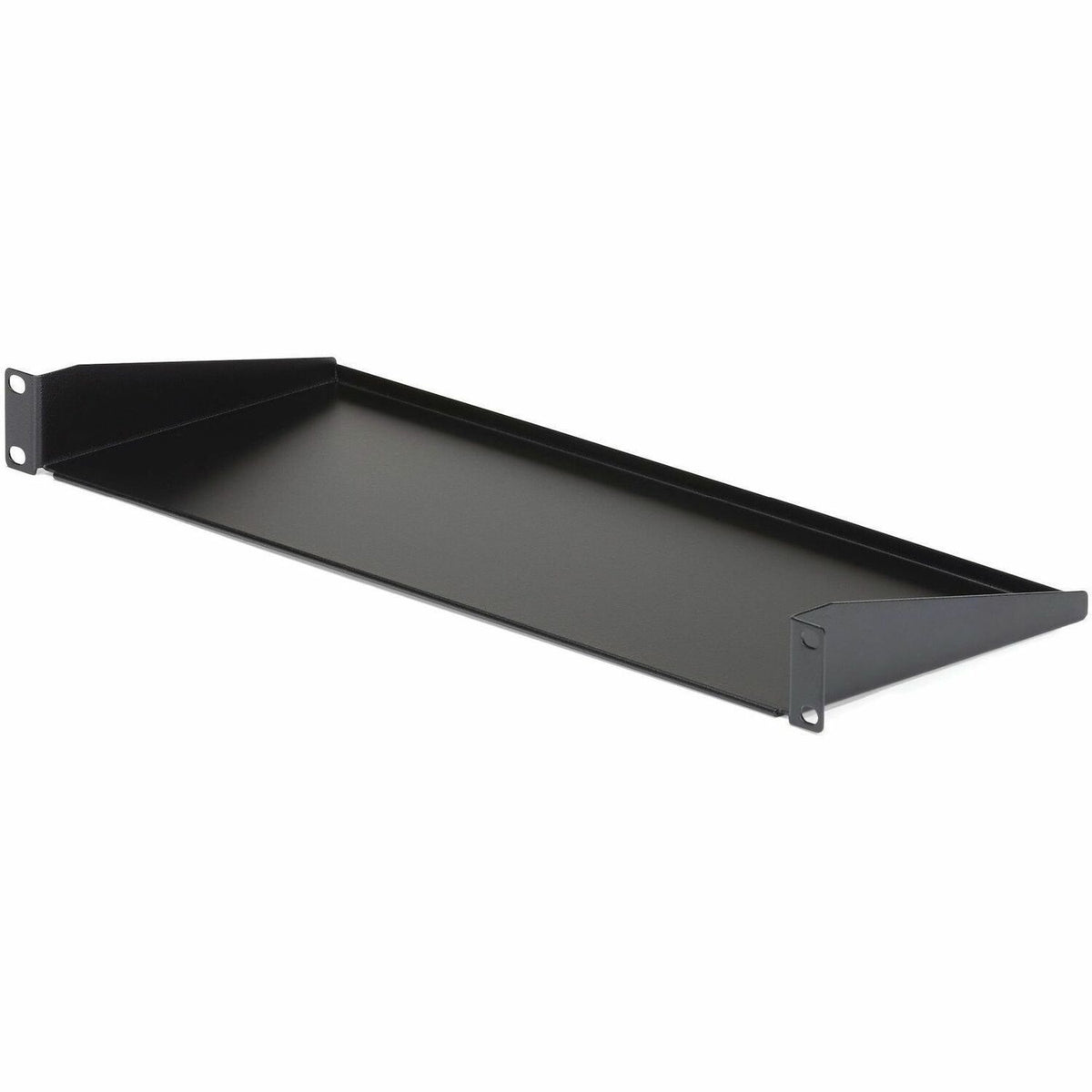 StarTech.com 1U Server Rack Shelf, Universal Rack Mount Cantilever Tray for 19" Network Equipment Rack, Heavy Duty Steel, 7" (17.8cm) Deep - CABSHELF1U