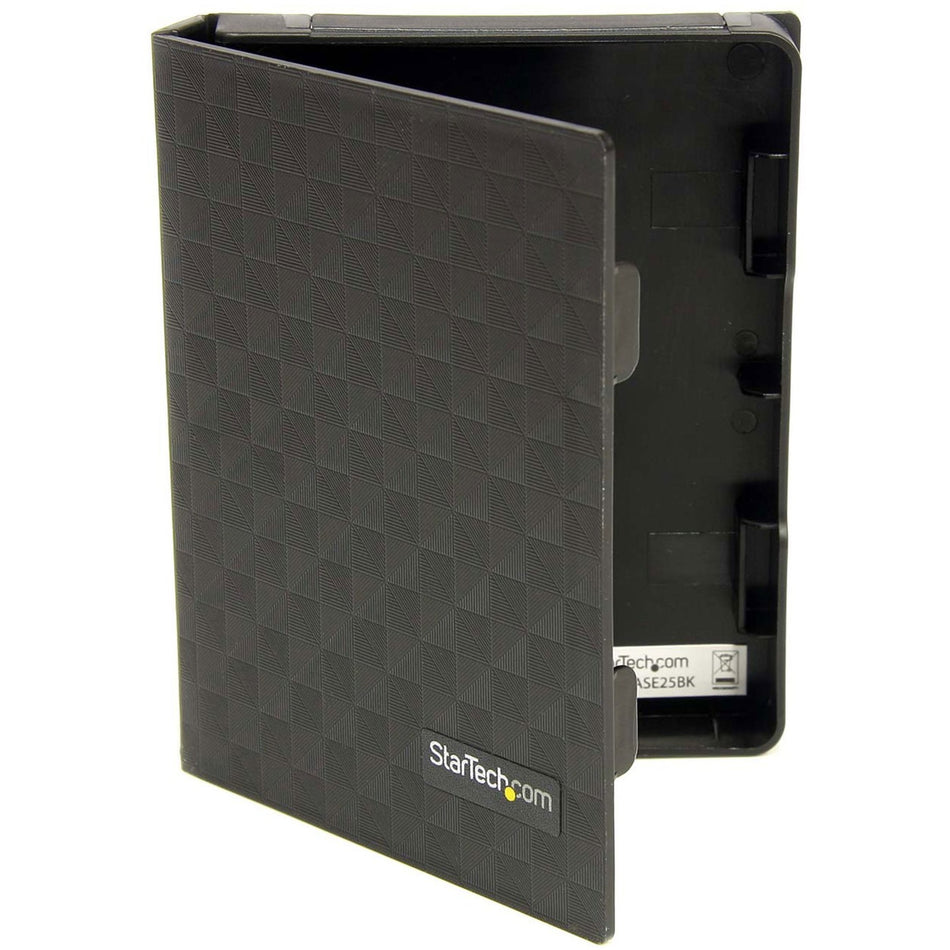 StarTech.com 2.5in Anti-Static Hard Drive Protector Case - Black (3pk) - HDDCASE25BK