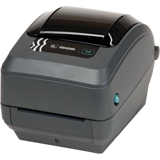 Zebra GK420t Desktop Direct Thermal/Thermal Transfer Printer - Monochrome - Label Print - USB - Serial - Parallel - GK42-102510-000