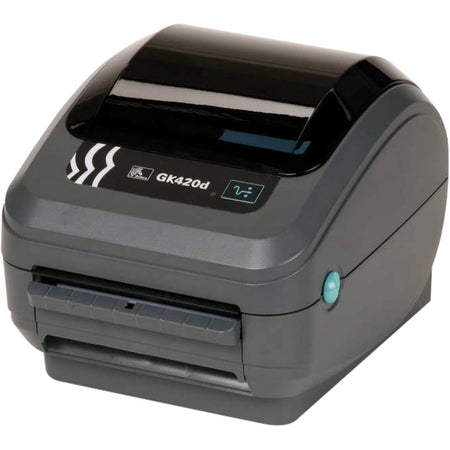 Zebra GK420d Desktop Direct Thermal Printer - Monochrome - Label Print - Fast Ethernet - USB - US - GK42-202210-000