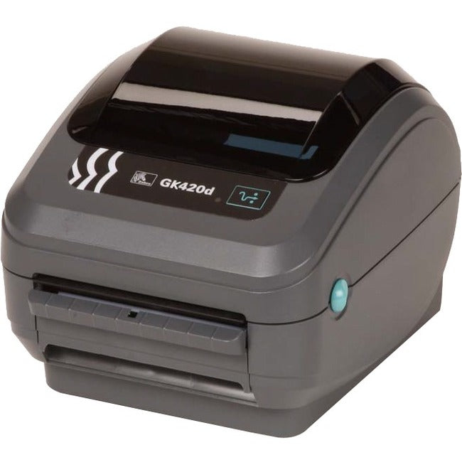 Zebra GK420d Desktop Direct Thermal Printer - Monochrome - Label Print - USB - Serial - Parallel - GK42-202520-000