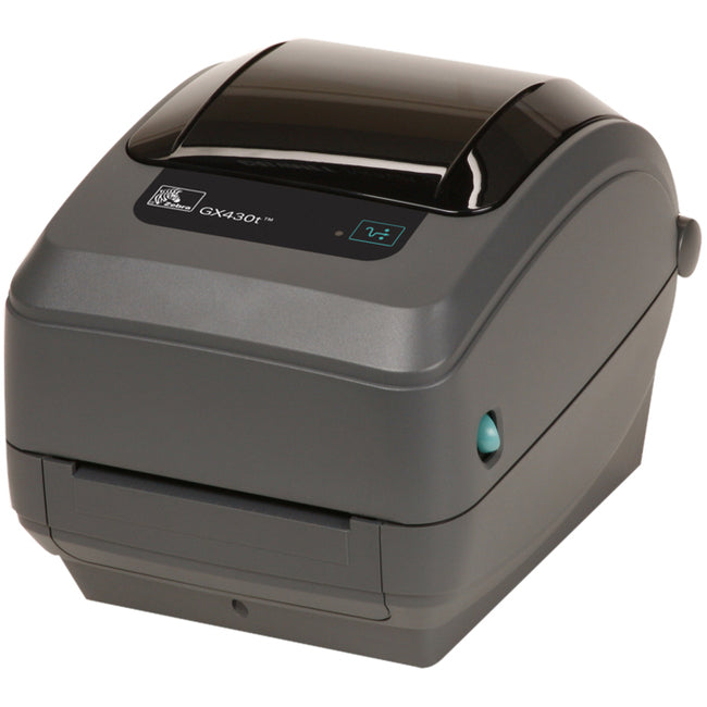 Zebra GX430t Desktop Thermal Transfer Printer - Monochrome - Label Print - Fast Ethernet - USB - Serial - GX43-102410-000