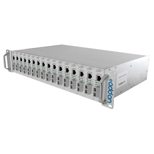 AddOn 19 inch Managed Media Converter Chassis with 16-Slot Rack Mount - ADD-MRACK-16