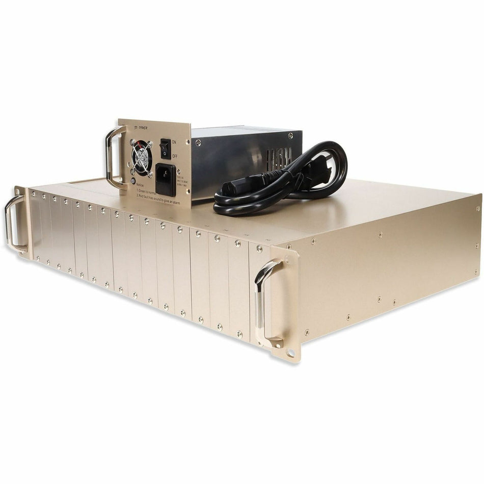 AddOn 19 inch Unmanaged Media Converter Chassis with 16-Slot Rack Mount - ADD-RACK-16