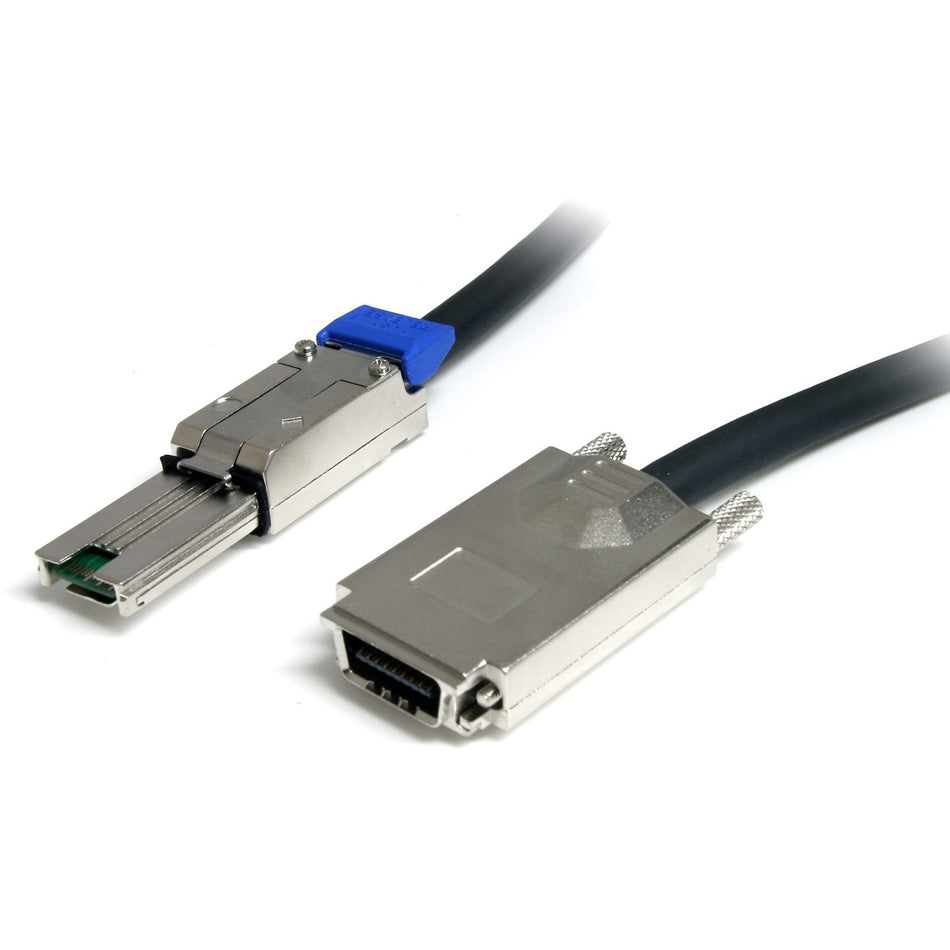 StarTech.com 2m External Serial Attached SCSI SAS Cable - SFF-8470 to SFF-8088 - ISAS88702