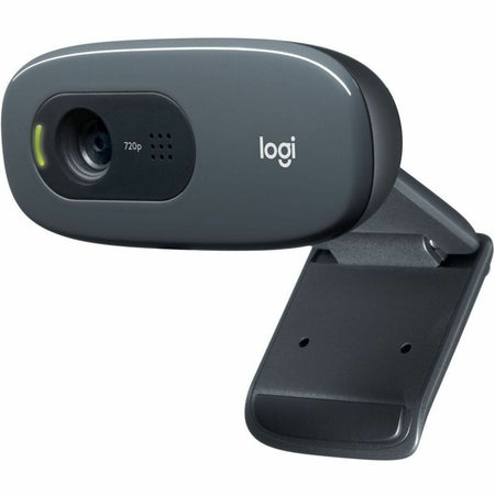 Logitech C270 HD Webcam with noise-reducing mics for video calls - 960-000694