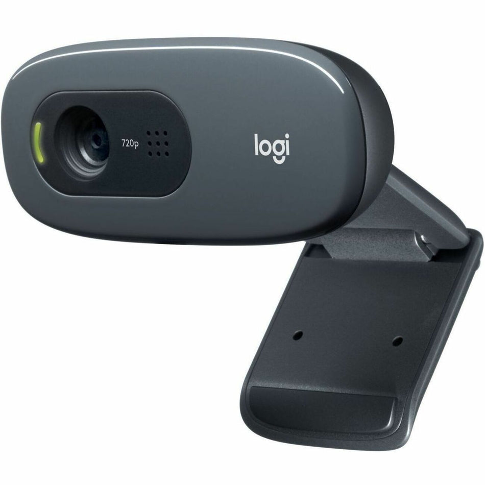 Logitech C270 HD Webcam with noise-reducing mics for video calls - 960-000694