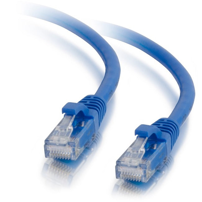 C2G 15ft Cat5e Ethernet Cable - Snagless Unshielded (UTP) - Blue - 22012