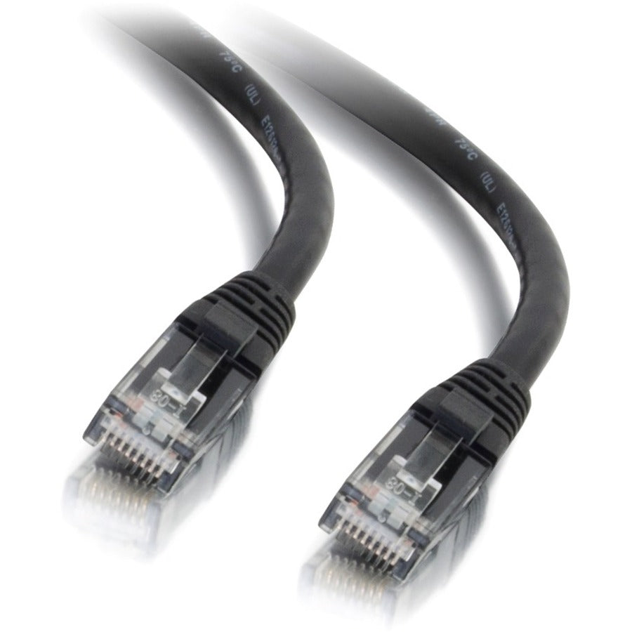 C2G 15ft Cat6 Ethernet Cable - Snagless Unshielded (UTP) - Black - 22014