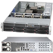 Supermicro SuperChassis 825TQ-R740WB (Black) - CSE-825TQ-R740WB