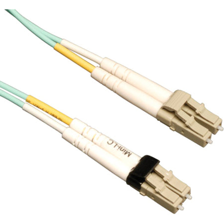 Tripp Lite by Eaton 5M 10Gb Duplex Multimode 50/125 OM3 LSZH Fiber Optic Patch Cable LC/LC Aqua 16' 16ft 5 Meter - N836-05M